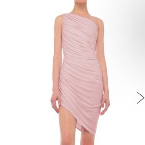 Norma Kamali Diana Mini Dress size Med Bubblegum Pink